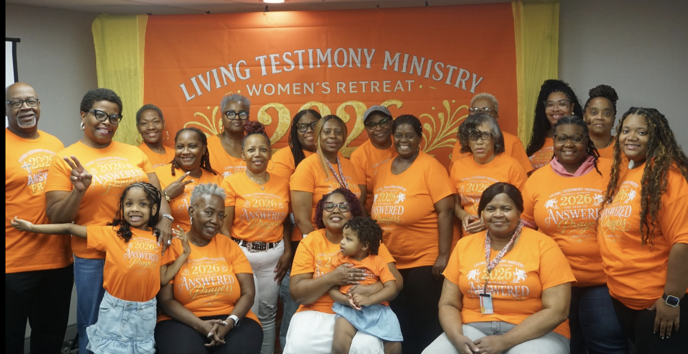 Living Testimony Ministry Women's Retreat 2026 group photo