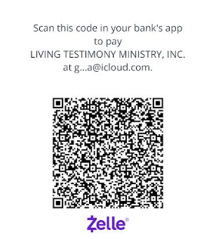 Scan to give via Zelle